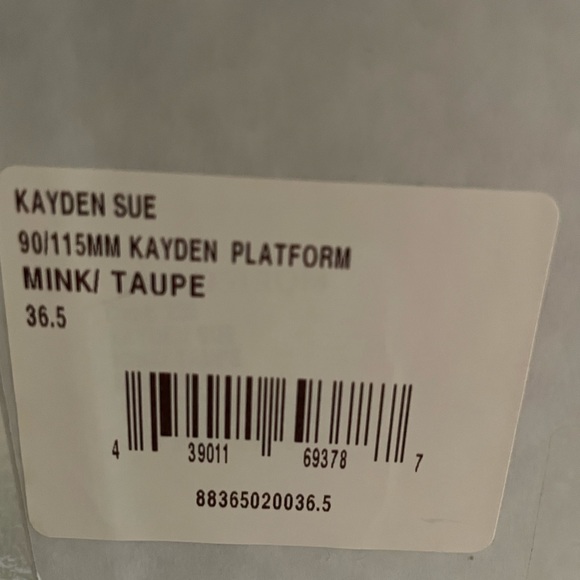 Giuseppe Zanotti platform Mink Suede NEVER WORN - Picture 13 of 14